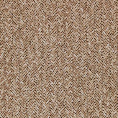 Rattan Wallpaper - Brown