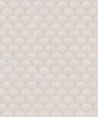 Roaring Roundings Wallpaper - Beige