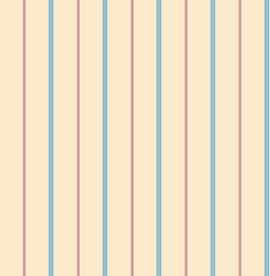 Little Tailor Pinstripe Honey Stripe Wallpaper