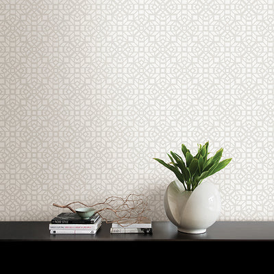 Element Neutral Mosaic Wallpaper