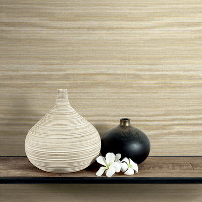 Agena Khaki Sisal Wallpaper