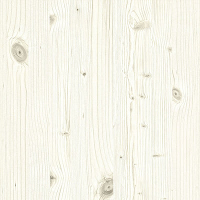 Uinta White Wooden Planks Wallpaper