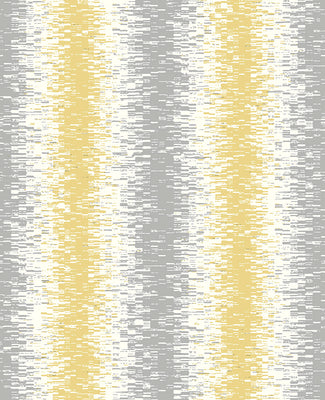 Quake Yellow Abstract Stripe Wallpaper