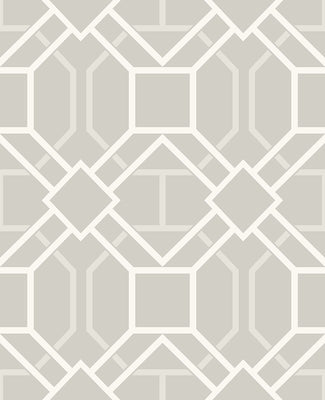 Dauphin Bone Lattice Wallpaper