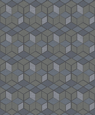 Joanne Taupe Blox Wallpaper