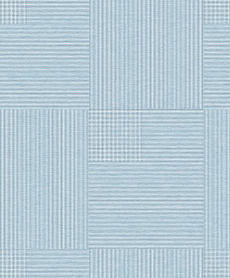 Ronald Blue Squares Wallpaper