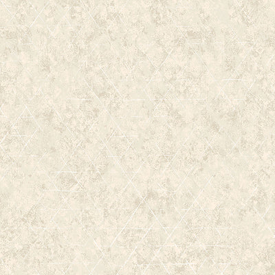 Jessica Light Grey Geometric Wallpaper