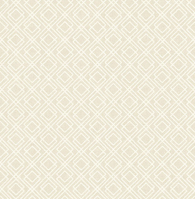 Puck Wheat Geometric Wallpaper