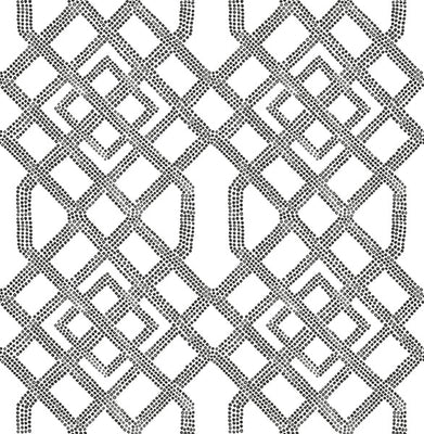 Traverse Black Trellis Wallpaper