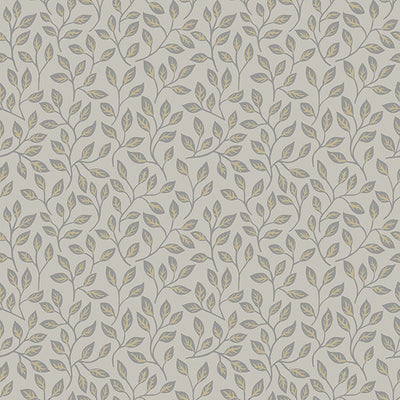 Posey Beige Vines Wallpaper