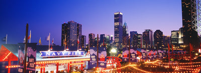 Chicago at Twilight Photographic Mural