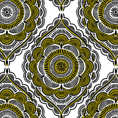 Gypsy Wallpaper - Ochre