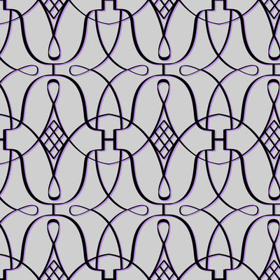 Oh Gigi Wallpaper - Violet