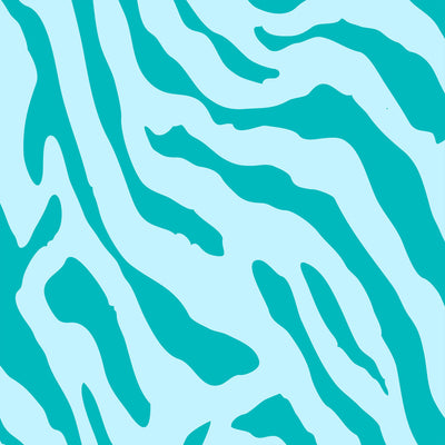 Tiger Wallpaper - Teal