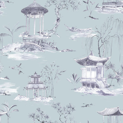 Suzhou Toile Wallpaper - Cloud