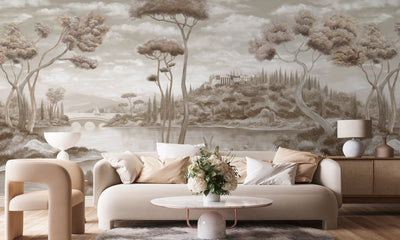 Romanza Mural - Sepia