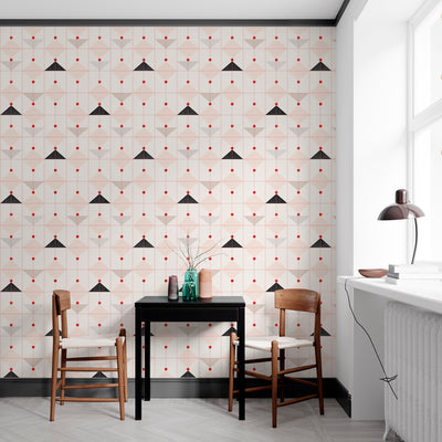 Coconut Grove Wallpaper - Black Accent