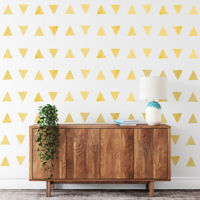 Triangles Wall Decal - Butter