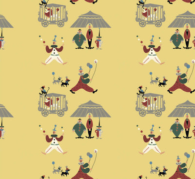 Clowning Around Wallpaper