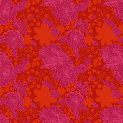 Donna Wallpaper - Fuchsia