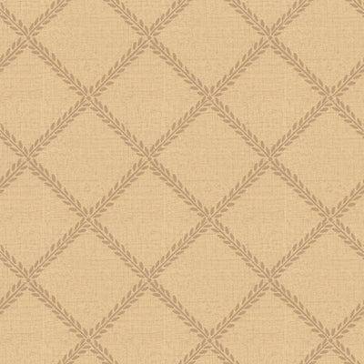 Laurel Lattice Wallpaper