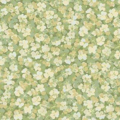 Green Floral Wallpaper