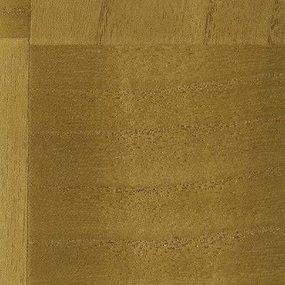 Gold Large Check Wood Wallpaper