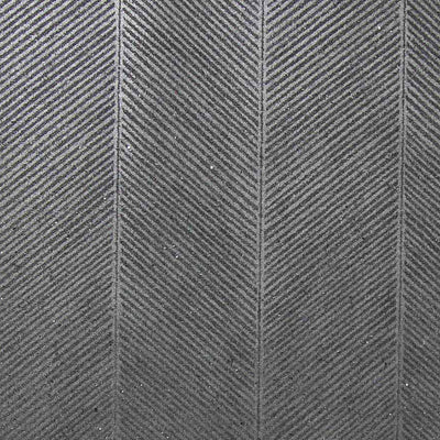 Steel Herringbone Wallcovering