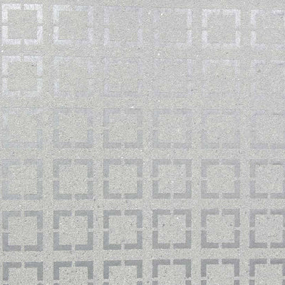 Silver Glitter Geometric Wallcovering