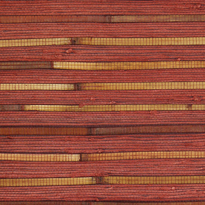 Exotic Naturals | Red Reed Grasscloth Wallpaper