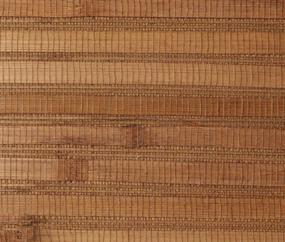 Natural Teak Grasscloth Wallpaper