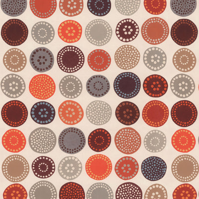 Sand Dollar Wallpaper - Terracotta