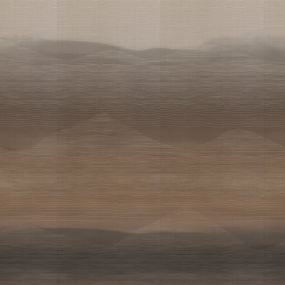 Brume Mural - Sunset on Grasscloth