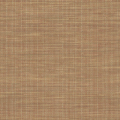 Kent Red Faux Grasscloth Wallpaper