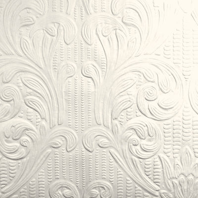 Supaglypta Charles Paintable Embossed Wallpaper