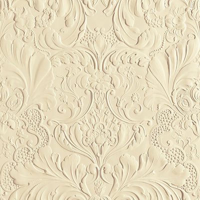 Italian Renaissance Paintable Embossed Wallpaper