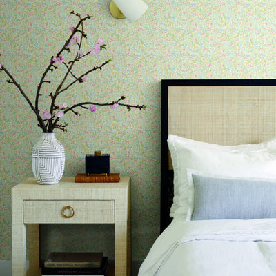 Tapestry Wallpaper - Light Mustard