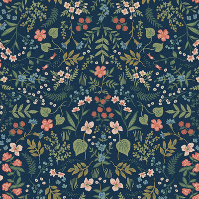 Wildwood Wallpaper - Navy