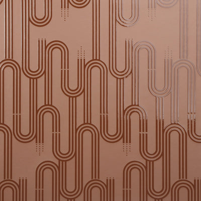 Uptown Wallpaper - Terracotta