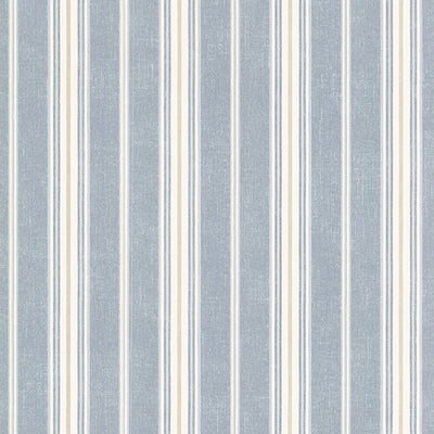 Jonesport Denim Cabin Stripe Wallpaper