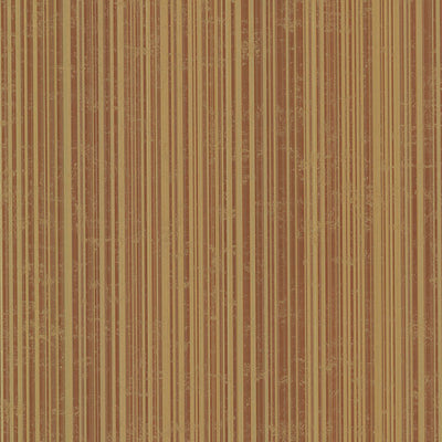 Wells Burnt Sienna Candy Stripe Wallpaper