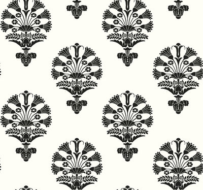 Luxor Wallpaper - Black/White