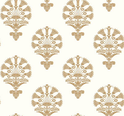 Luxor Wallpaper - Metallic Gold