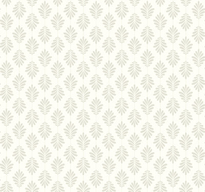 Leaflet Wallpaper - Taupe