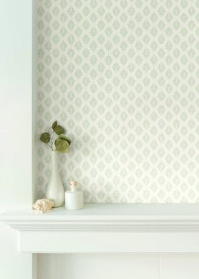 Leaflet Wallpaper - Taupe