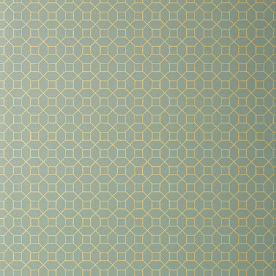 Farris Wallpaper - Metallic Gold on Mineral