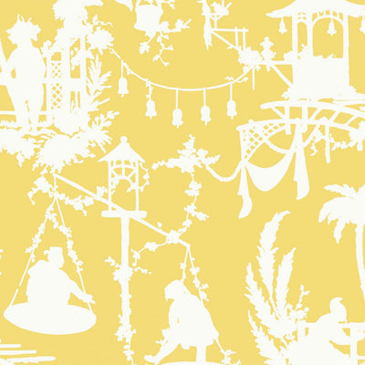 South Sea Wallpaper - Yellow