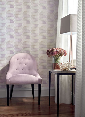 Half Moon Wallpaper - Plum