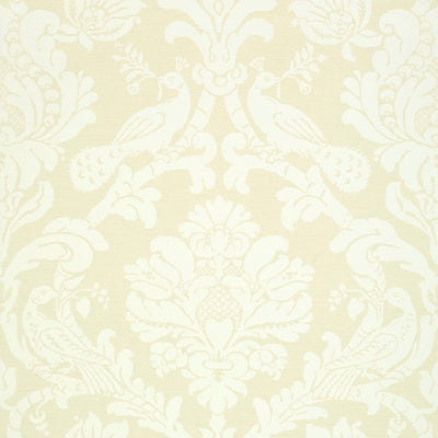 Passaro Damask Wallpaper - Beige