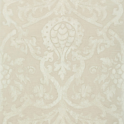 Pravata Damask Wallpaper - Pearl